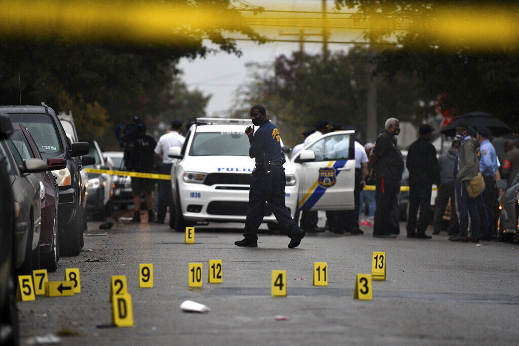 APTOPIX Philadelphia Police Shooting